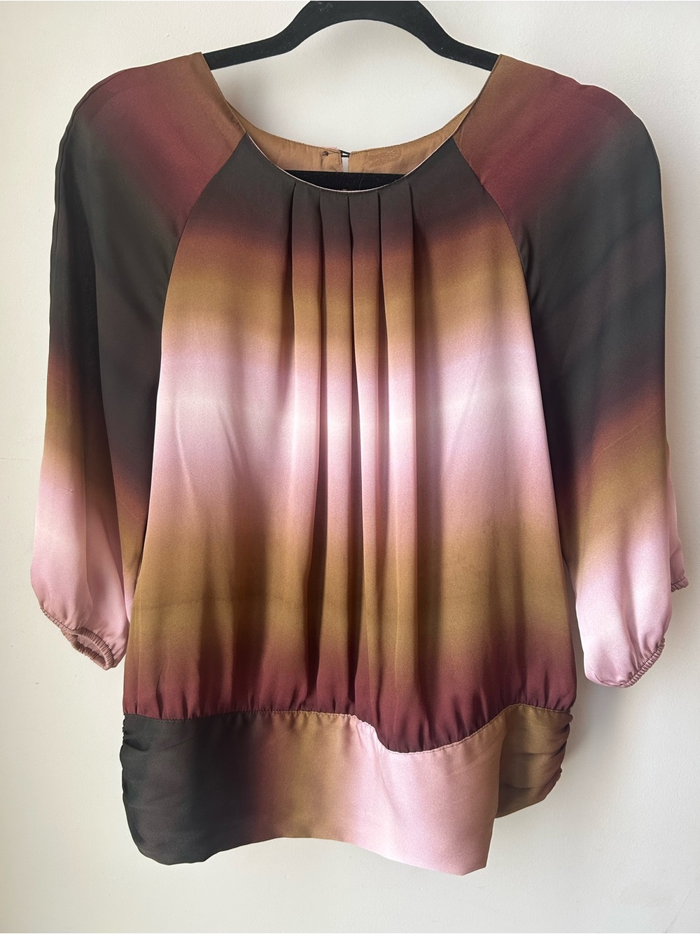 Violet & Claire Ombre Blouse Y2K Boho Whimsigoth Fairycore Size Small